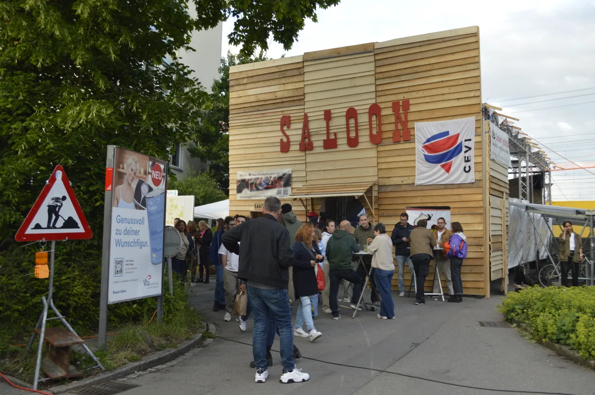 Ein Saloon.